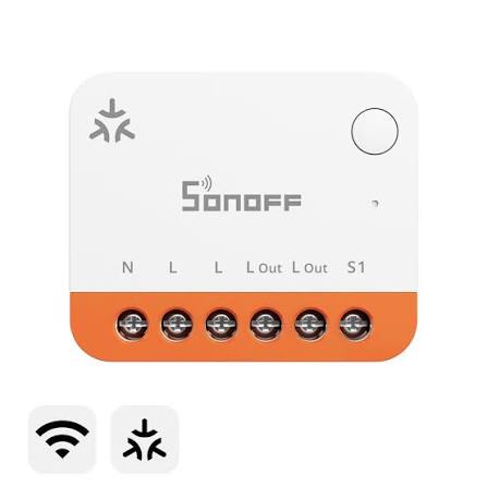 Išmanusis 1 kanalo elektros energijos matuoklis, Matter over Wi Fi SONOFF MINI-1GS
